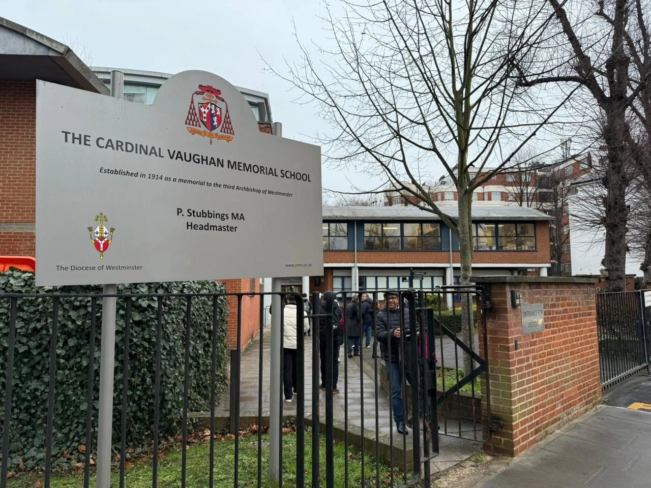 Visita na The Cardinal Vaughan Memorial School